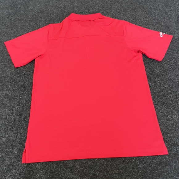 Callaway Opti-Dri Polo Golf Shirt Size Small Red Short-Sleeve Stretch - Picture 4 of 4